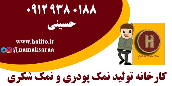 کارخانه تولید نمک پودری