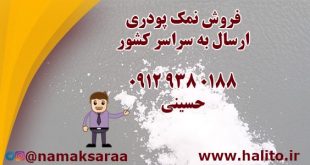 فروش نمک پودری